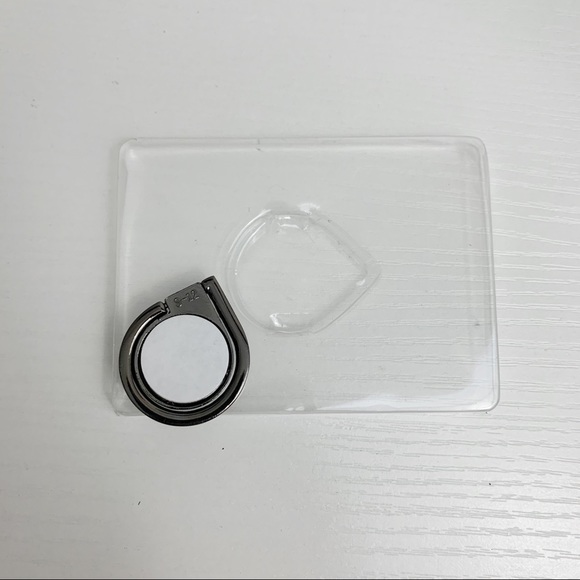 ⛱ 3/$15 Steel Gray Tear Drop Ring Stand Phone Hold - Picture 7 of 7